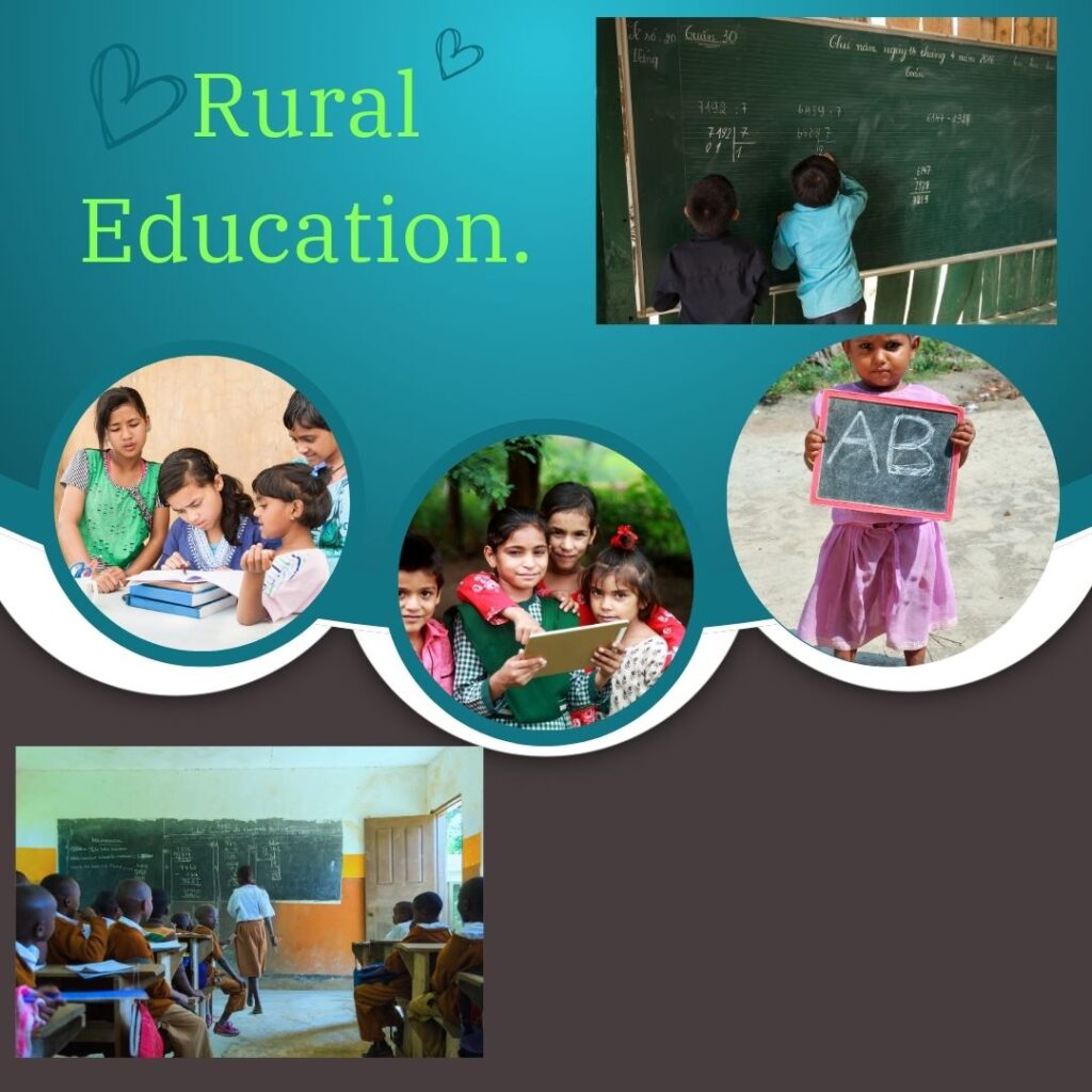 Rural Education, Rural Children, education today, modern education